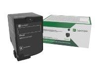Thumbnail 2 of 2 for Lexmark - High Yield - black - original - toner cartridge - LCCP, LRP