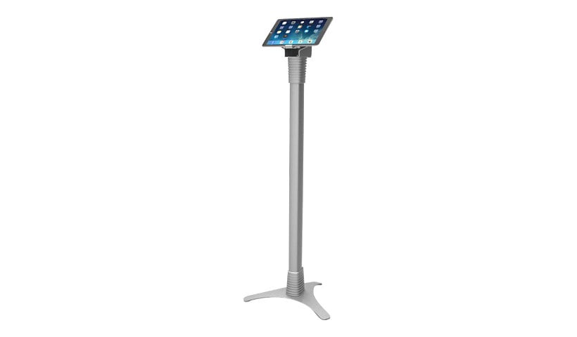 Compulocks Cling Adjustable Universal Tablet Floor Stand Silver - stand
