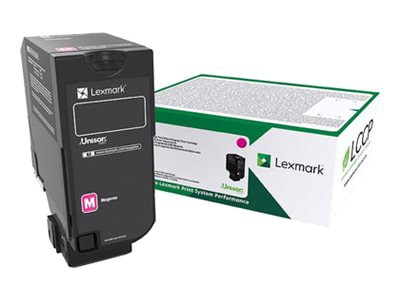 Lexmark - High Yield - magenta - original - toner cartridge - LCCP, LRP