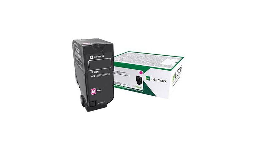 Lexmark - High Yield - magenta - original - toner cartridge - LCCP, LRP