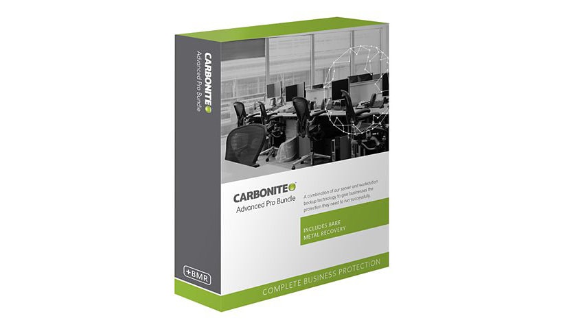 Carbonite Advanced Pro Bundle - subscription license renewal (3 years) - un