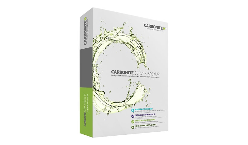 Carbonite Server Basic Advanced Pro Bundle - subscription license renewal (1 year) - 100 GB cloud storage space