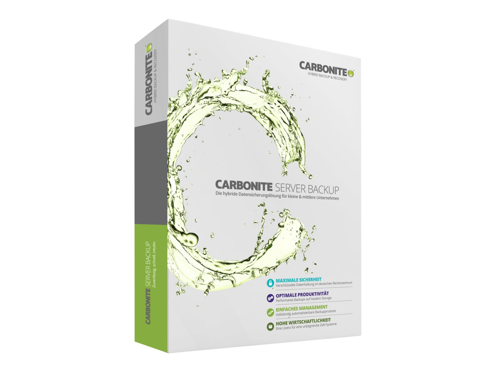 Carbonite Server Basic Advanced Pro Bundle - subscription license renewal (3 years) - 100 GB cloud storage space