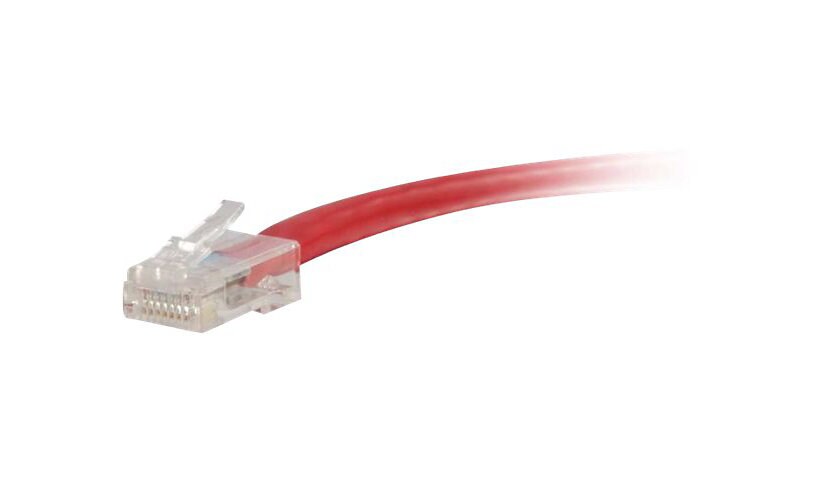 C2G 1ft Cat6 Non-Booted Unshielded (UTP) Ethernet Network Patch Cable - Red