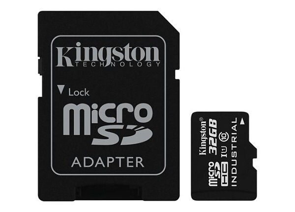 Kingston - flash memory card - 32 GB - microSDHC UHS-I