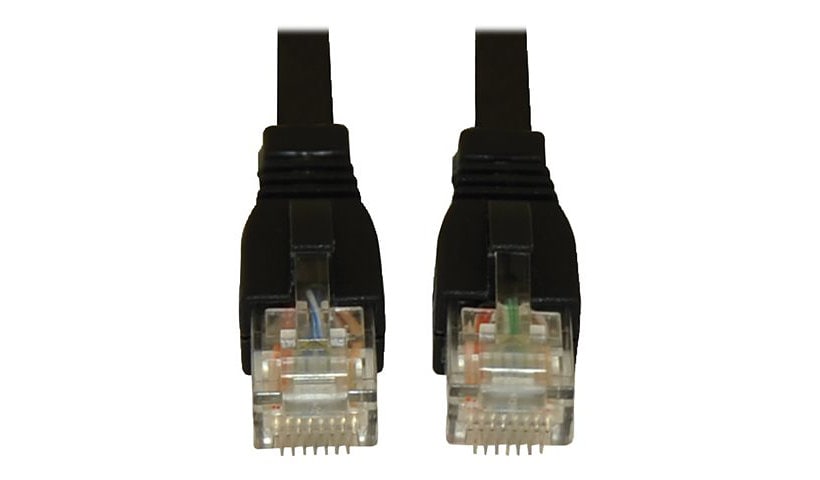 Eaton Tripp Lite Series Cat6a 10G Snagless UTP Ethernet Cable (RJ45 M/M), Black, 25 ft. (7.62 m) - patch cable - 7.62 m