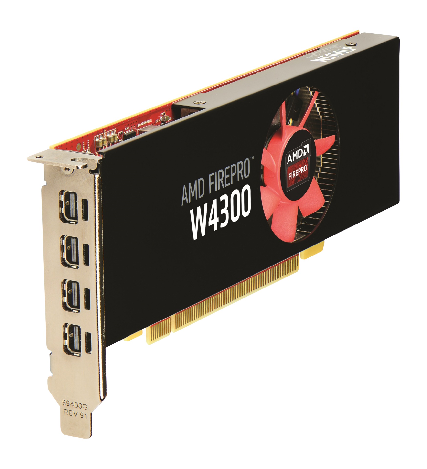 AMD FirePro W4300 - graphics card - FirePro W4300 - 4 GB