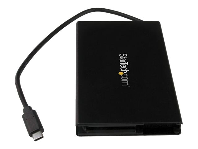 StarTech.com USB 3.1 (10Gbps) 2.5" SATA SSD/HDD Hard Drive Enclosure - USB-C External Hard Drive Enclosure