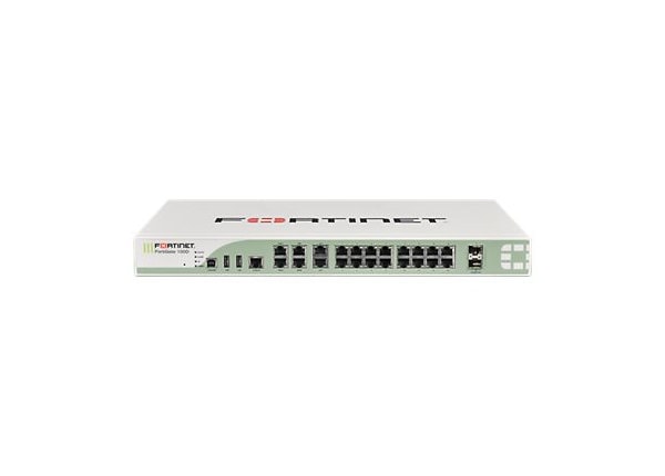 Fortinet FortiGate 100D - security appliance - with 1 year FortiCare 24x7 Enterprise Bundle