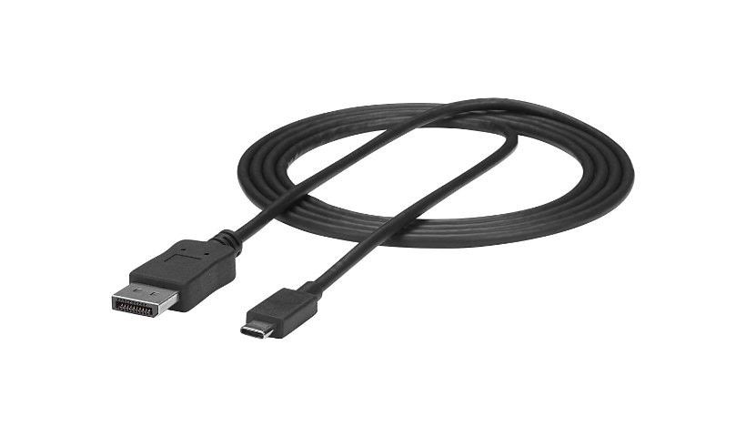 StarTech.com 6' USB C to DisplayPort 1.2 Cable - 4K 60Hz DP Adapter Cable