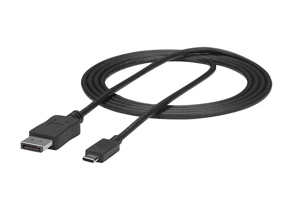 Fødested kulhydrat Ocean StarTech.com 6' USB C to DisplayPort 1.2 Cable - 4K 60Hz DP Adapter Cable -  CDP2DPMM6B - -