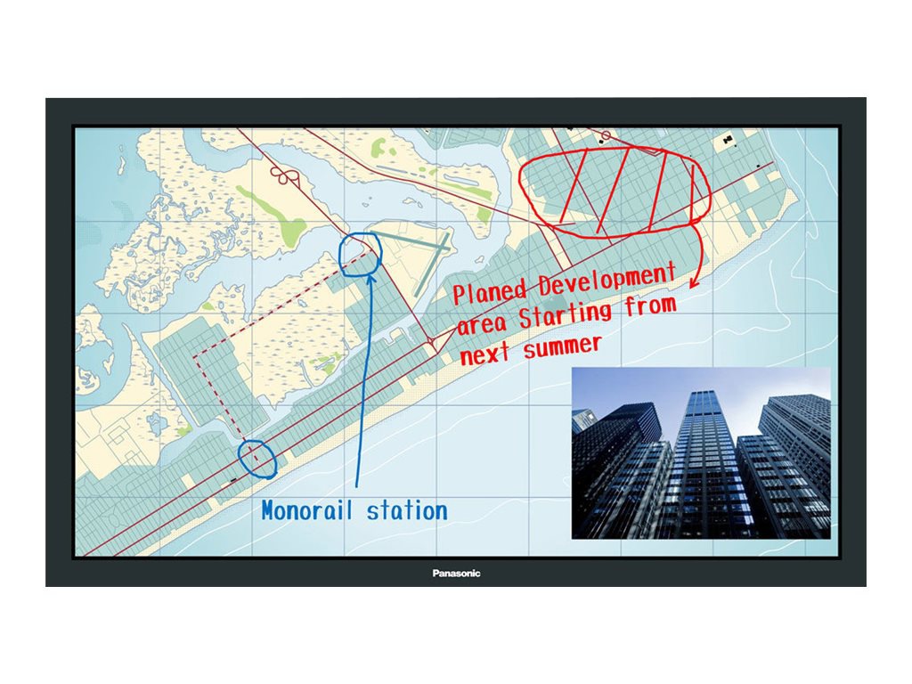 Panasonic TH-50BF1U 50" Class (49.5" viewable) LED display