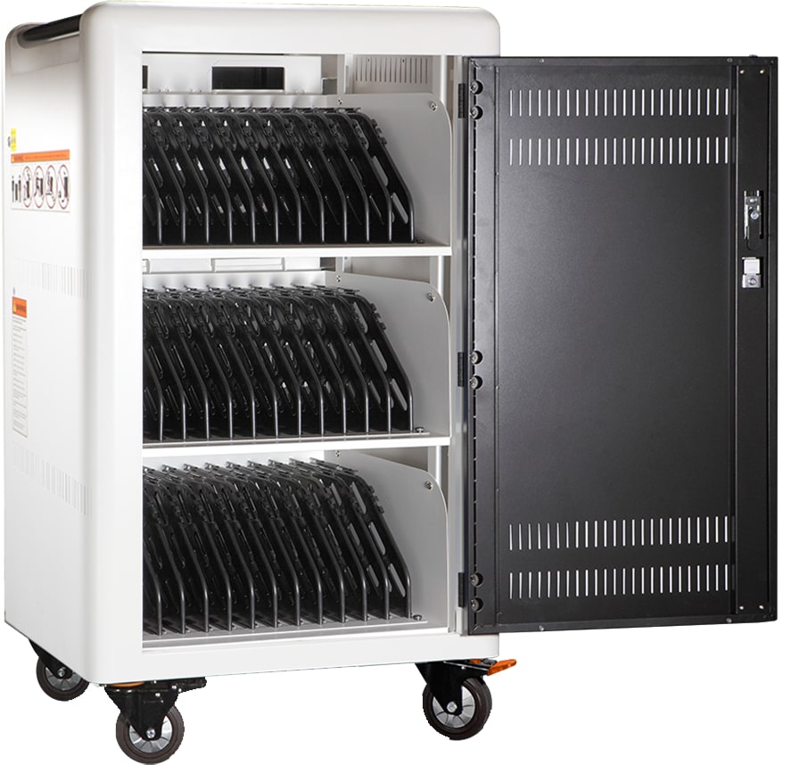 Anywhere 36 Bay Secure Cycle Charging Cart