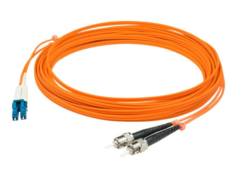 Proline 3m LC (M) to ST (M) Orange OM1 Duplex Fiber OFNR Patch Cable