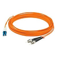 Proline 3m LC (M) to ST (M) Orange OM1 Duplex Fiber OFNR Patch Cable