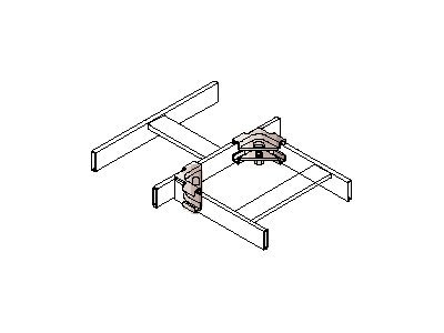 Chatsworth Junction-Splice Kit Stringer, Black