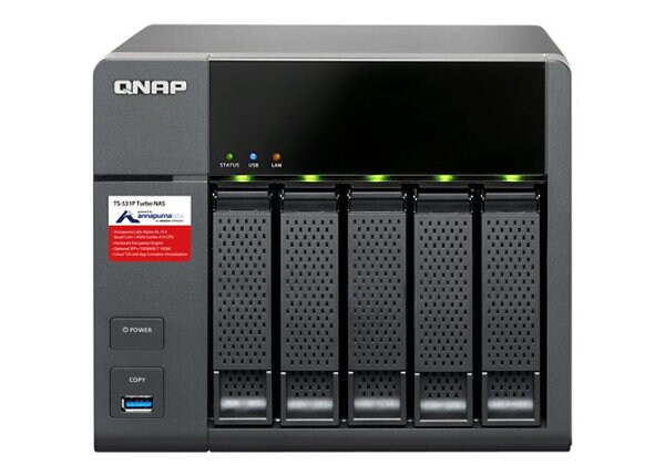 QNAP TS-531P - NAS server - 0 GB