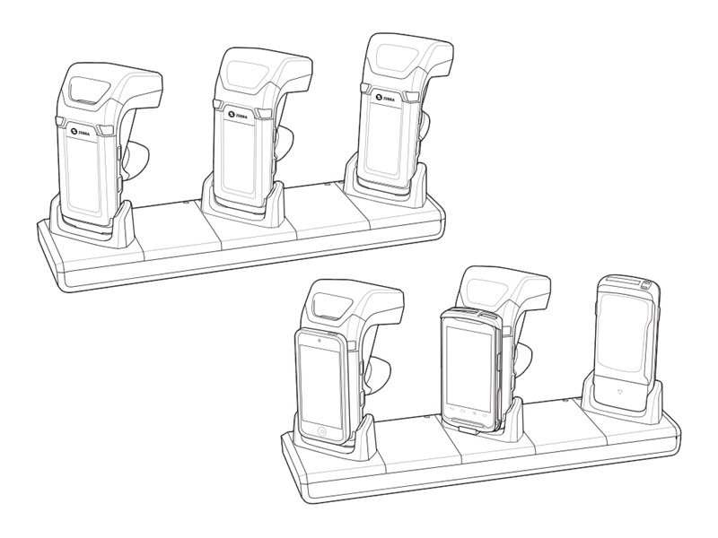 Zebra Universal Cradle - barcode scanner charging stand