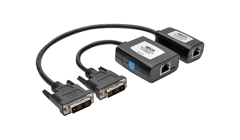 Tripp Lite DVI Over Cat5/6 Active Video Extender Kit Video Transmitter Receiver - video extender - TAA Compliant