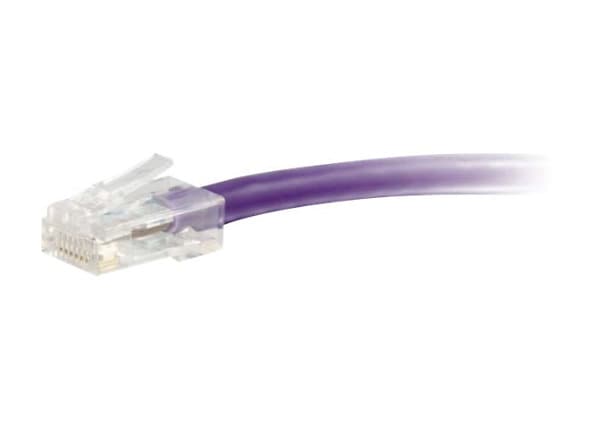 C2G 2FT CAT6 PURPLE NON BOOTED