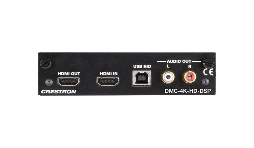 Crestron DMC-4K-HD-DSP-HDCP2 - expansion module - HDMI x 2 + audio x 1 + US