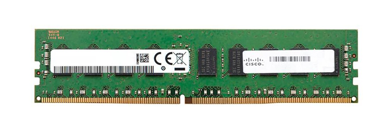 Cisco - DDR4 - module - 8 GB - DIMM 288-pin - 2400 MHz / PC4-19200 - registered