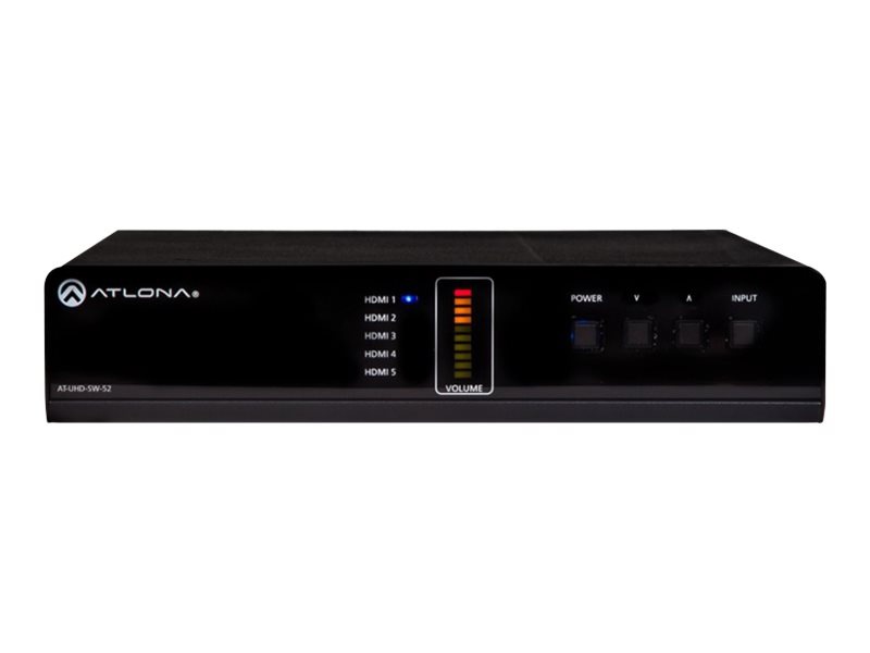 Atlona AT-UHD-SW-52 - video/audio switch - 5 ports