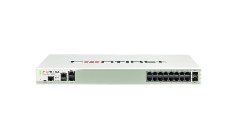 Fortinet FortiGate 200D - security appliance - with 3 years FortiCare 8x5 E