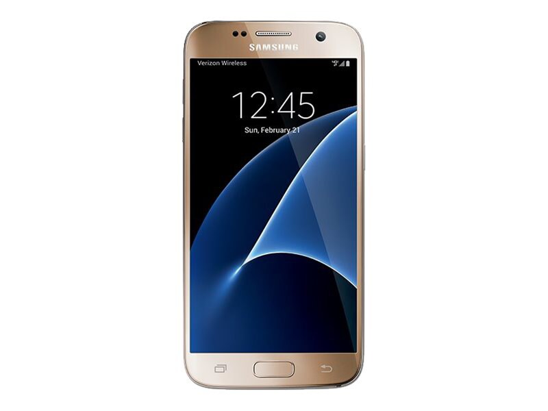 Samsung Galaxy S7 - SM-G930V - platinum gold - 4G HSPA+ - 32 GB - CDMA / GSM - smartphone