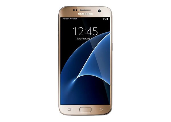 Samsung Galaxy S7 - SM-G930V - platinum gold - 4G HSPA+ - 32 GB - CDMA / GSM - smartphone