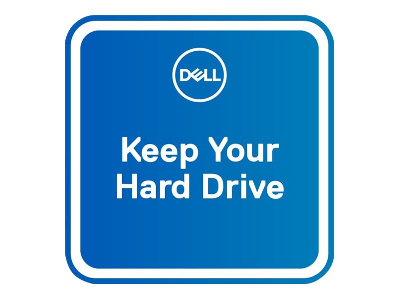 Dell 3Y Keep Your Hard Drive - extended service agreement - 3 years