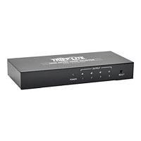 Tripp Lite 4-Port 4K HDMI Video Splitter Ultra-HD 4K x 2K w/ Audio 3840x2160 @ 24/30Hz - video/audio splitter - 4 ports