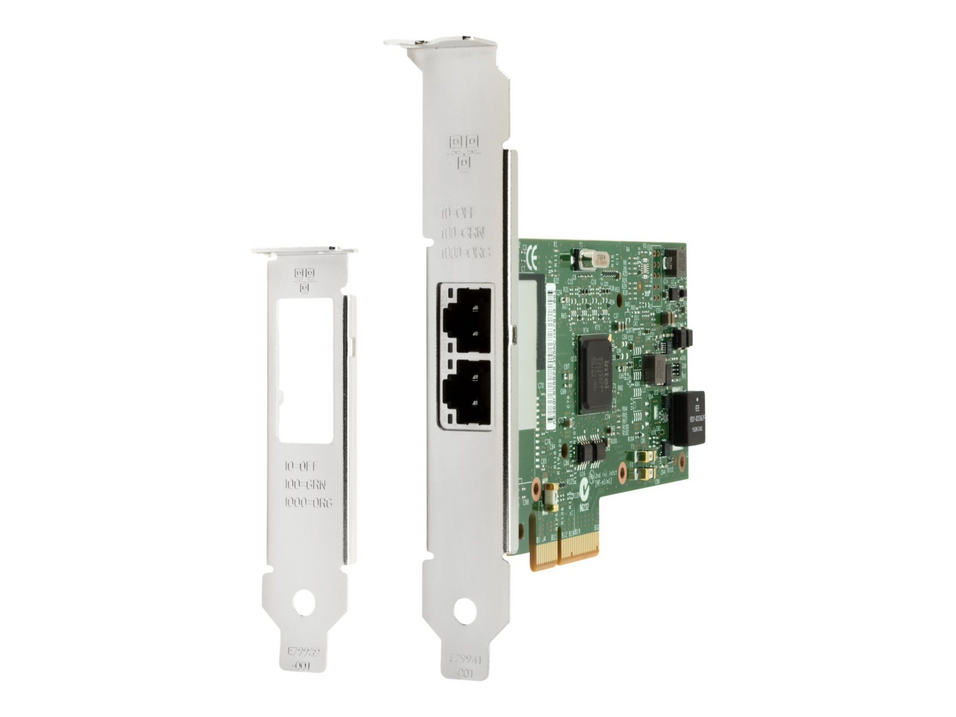 Intel I350-T2 - network adapter - PCIe 2.1 x4 - Gigabit Ethernet x 2