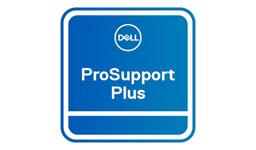 Dell Upgrade from 3Y Next Business Day to 3Y ProSupport Plus - extended service agreement - 3 years - on-site