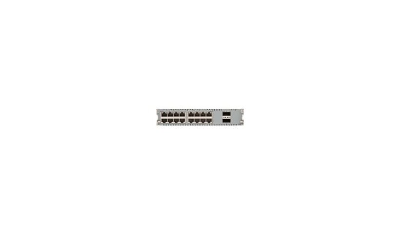 Avaya 8418XTQ - expansion module - 10Gb Ethernet x 16 + 40 Gigabit QSFP+ x