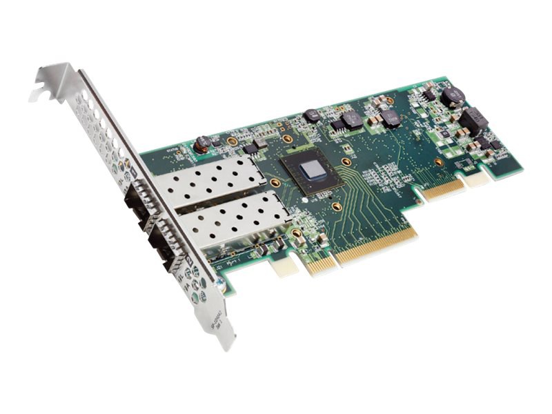 Solarflare Flareon Ultra SFN8522 - network adapter - PCIe 3.1 x16 - 10 Gigabit SFP+ x 2