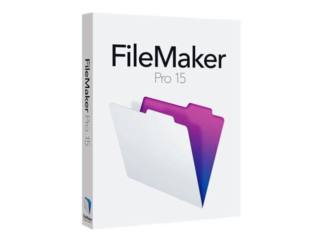 FileMaker Pro (v. 15) - box pack - 1 user