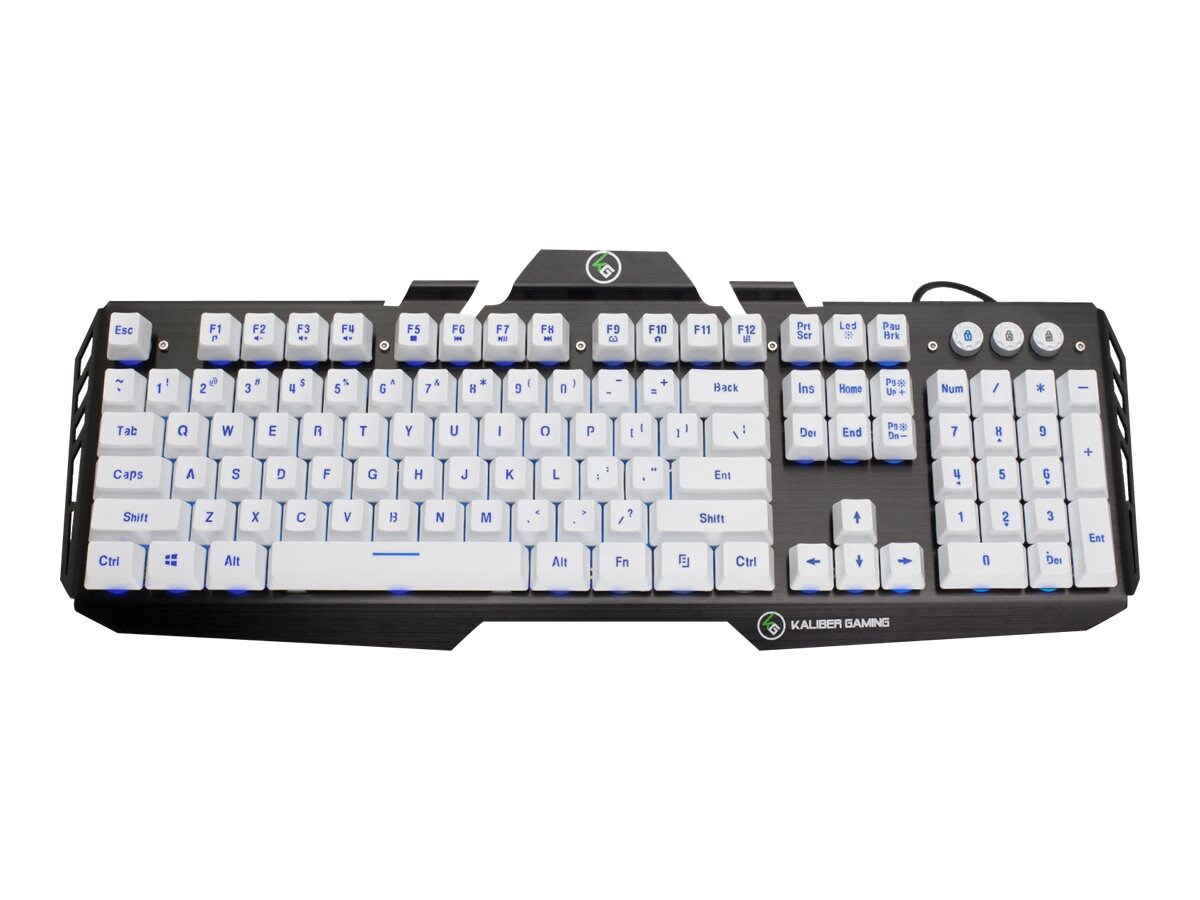Kaliber Gaming by IOGEAR HVER Aluminum Gaming Keyboard - keyboard - imperia