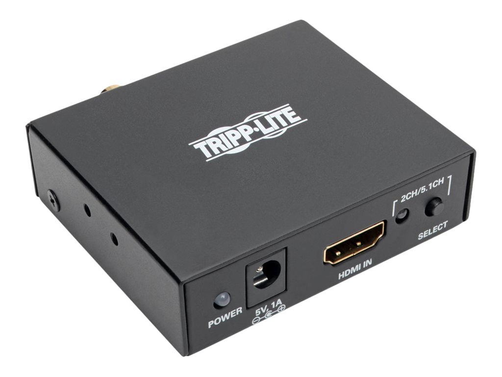 Tripp Lite Ultra High Definition UHD 4Kx2K HDMI Audio De-Embedder Extractor - HDMI audio signal extractor