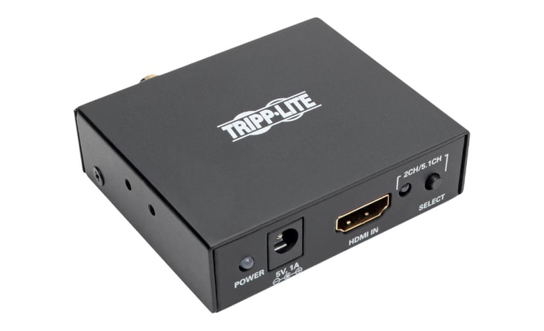 Tripp Lite Ultra High Definition UHD 4Kx2K HDMI Audio De-Embedder Extractor - HDMI signal extractor - P130-000-AUDIO - Audio & Video Cables - CDW.com