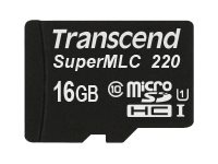 Transcend Industrial Temp microSDHC220I - flash memory card - 16 GB - microSDHC