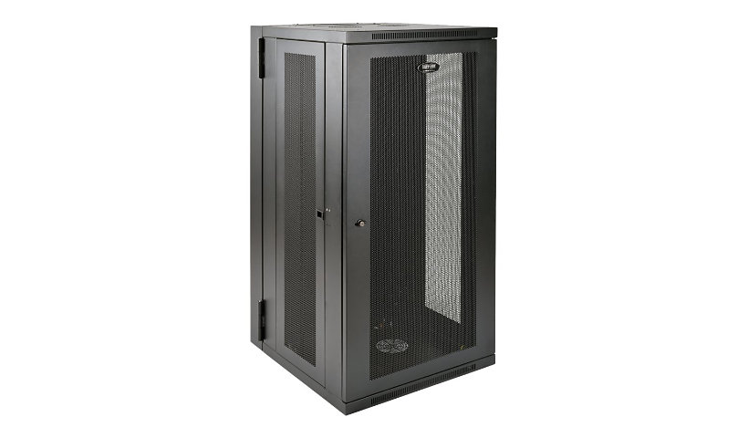 Tripp Lite 26U Wall Mount Rack Enclosure Server Cabinet Swinging Hinged Door Deep - rack - 26U