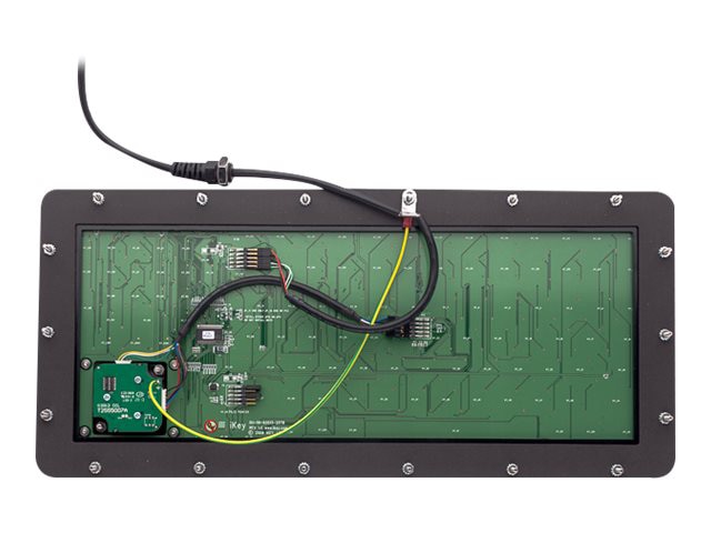 IKEY PANEL MNT USB KB W/ABS BEZEL