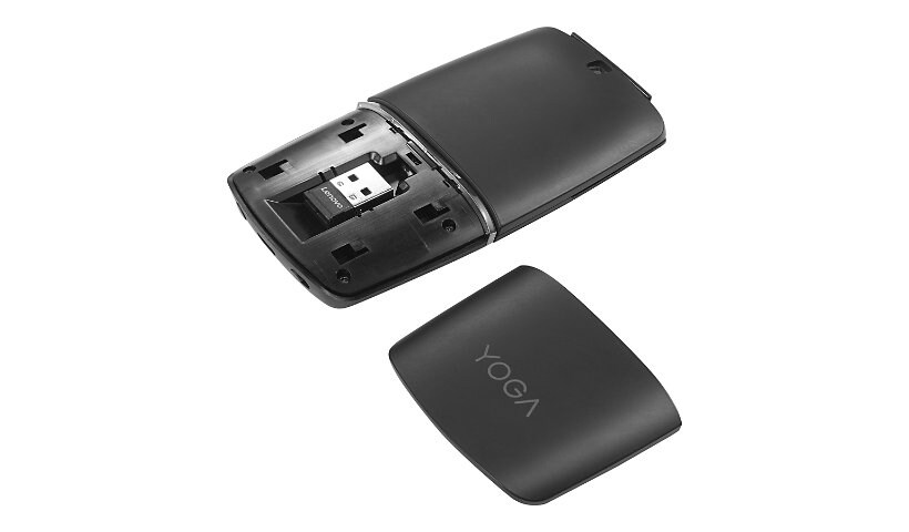 Lenovo Yoga Mouse - mouse / remote control - 2.4 GHz, Bluetooth 4.0 - black