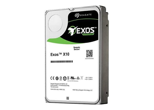Seagate Exos X10 ST10000NM0016 - hard drive - 10 TB - SATA 6Gb/s