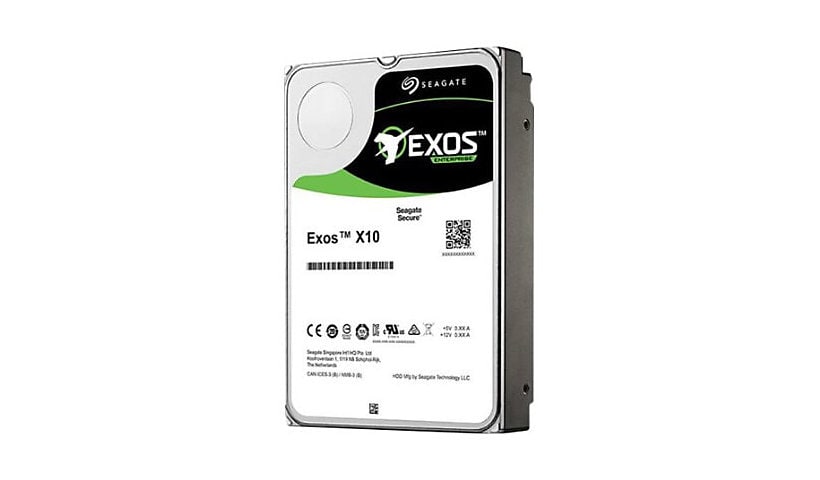 Seagate Exos X10 ST10000NM0016 - hard drive - 10 TB - SATA 6Gb/s