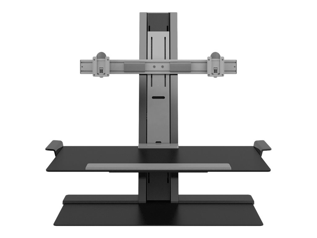 Humanscale QuickStand Dual Monitor Standing Base - Black