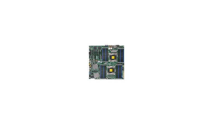 SUPERMICRO X10DRC-LN4+ - motherboard - enhanced extended ATX - LGA2011-v3 S