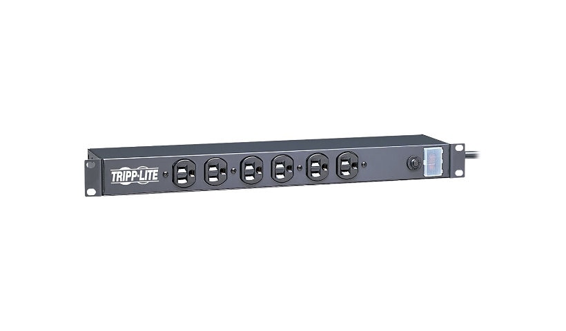 Tripp Lite Surge Protector Rackmount 14 Outlet 15' Cord 3000 Joules 1U RM - surge protector