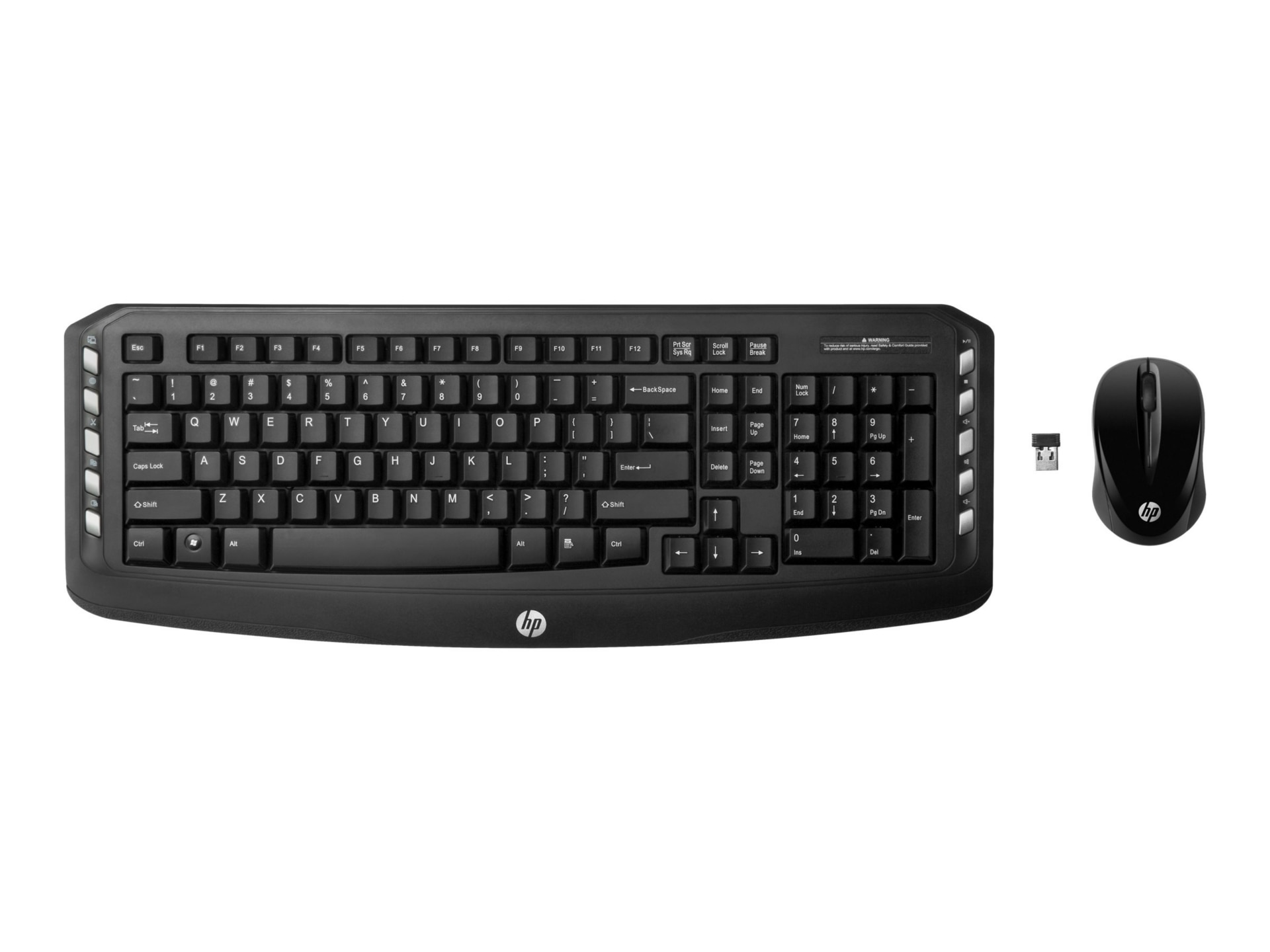 HP Classic Desktop - keyboard and mouse set - US